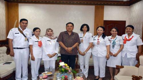 Berhasil Raih Juara I Lomba Tenaga Kesehatan Teladan Tingkat Provinsi, Staf Puskesmas I Denut Ikuti 